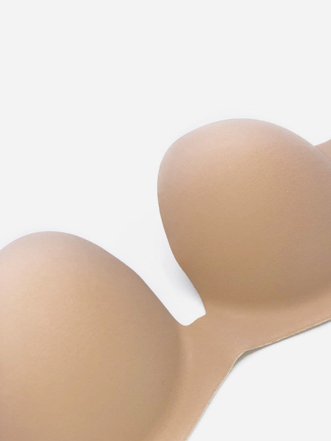 Soutien-gorge nude bandeau invisible adhésif femme pas cher la modeuse