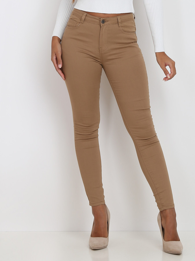 Jean slim et push-up basique