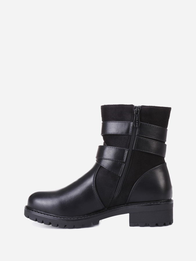 Bottines à multi-brides grandes tailles