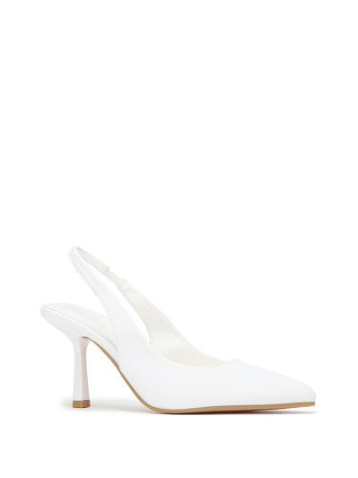 Escarpins ouverts pointus à talon fin