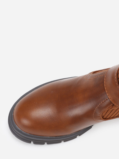 Bottines chaussettes à boucle