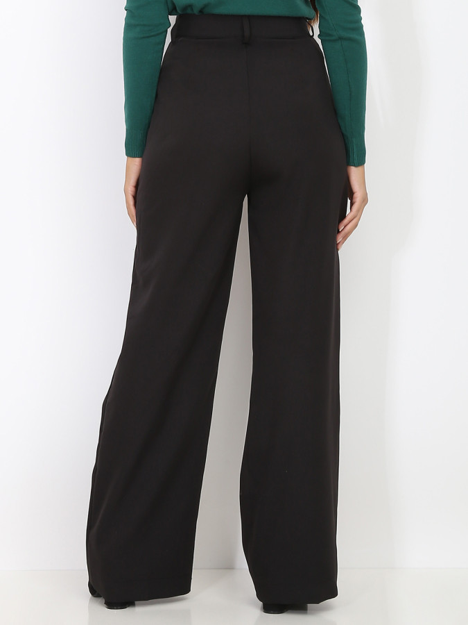 Pantalon classique ample et droit