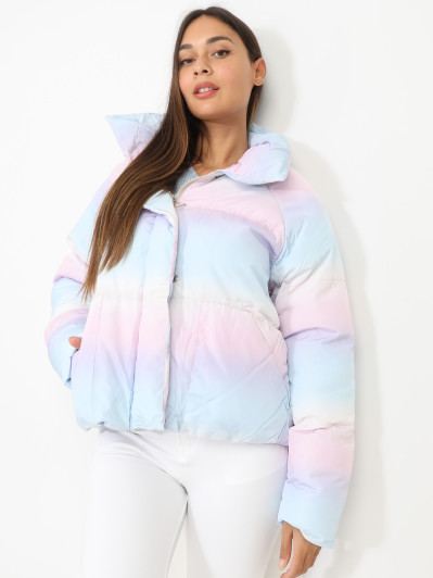 Doudoune oversize matelassée