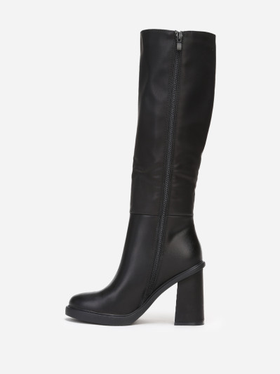 Bottes chelsea hautes à talon