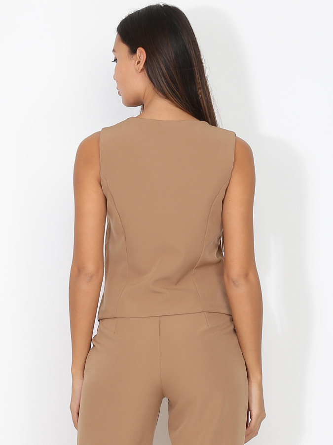 Veston cintré à boutons