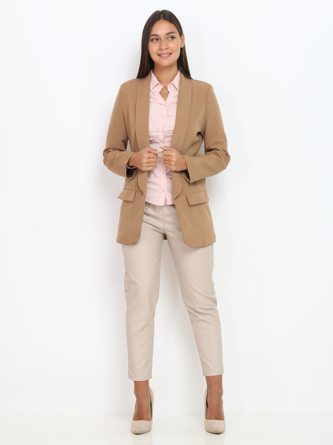 Blazer à col châle