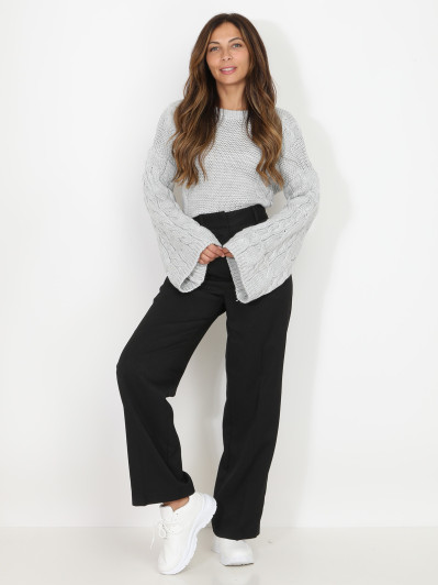 Pantalon à pinces ample