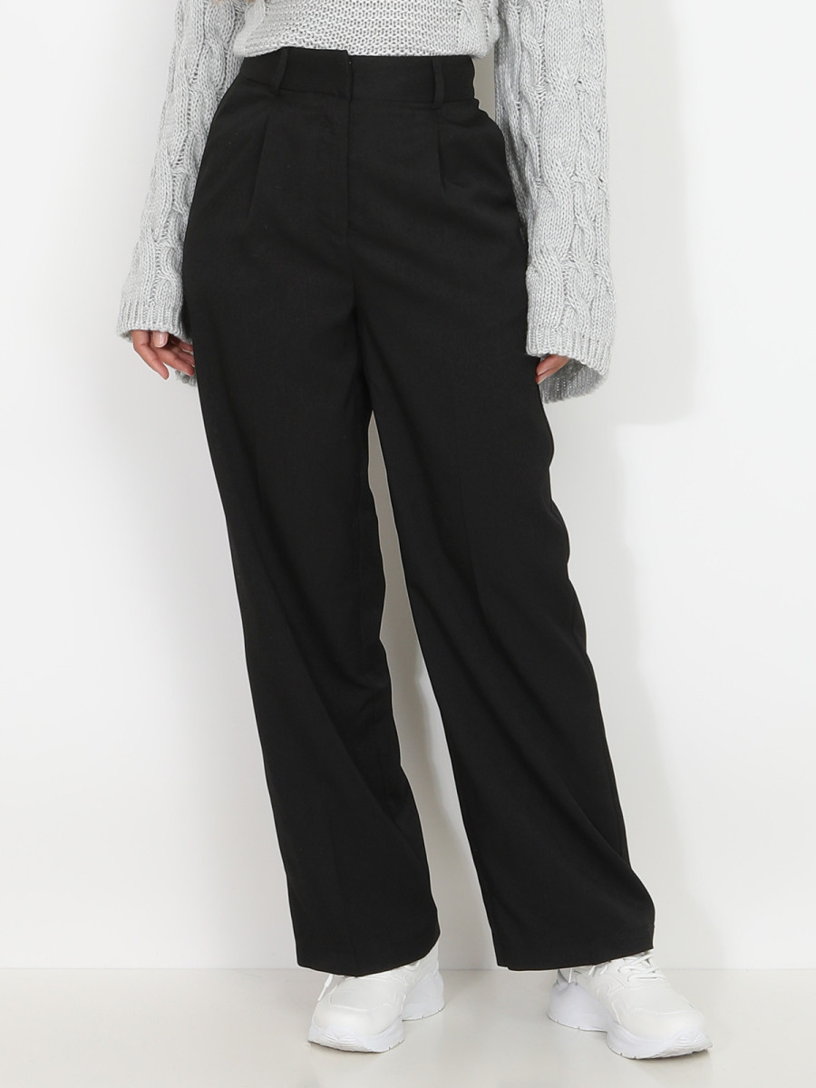 Pantalon à pinces ample