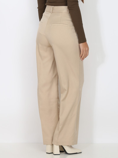 Pantalon à pinces ample