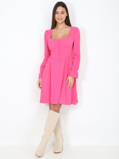 Robe patineuse style corset