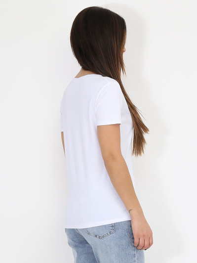 T-shirt basique à col rond