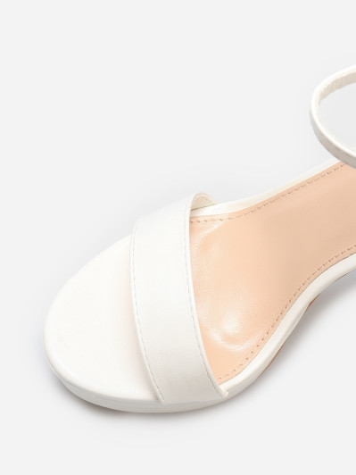 Sandales à plateforme et talon haut