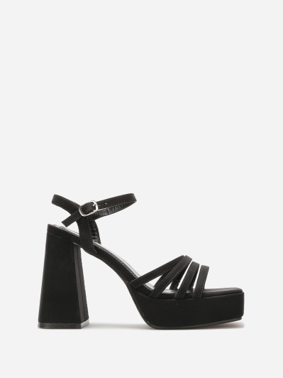 Sandales mates à fines brides