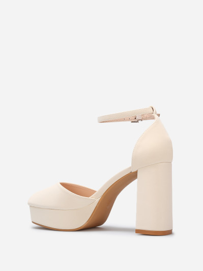 Escarpins peep toes à plateforme