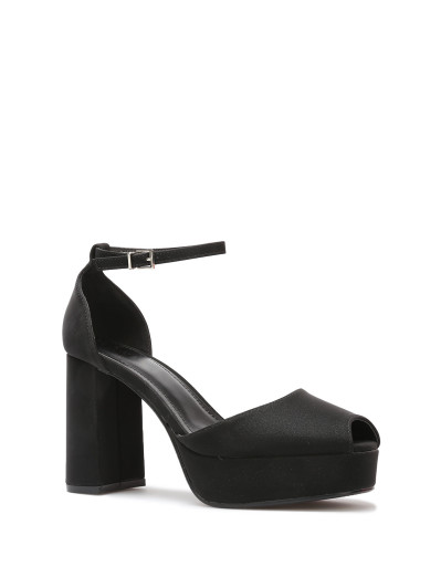 Escarpins peep toes à plateforme