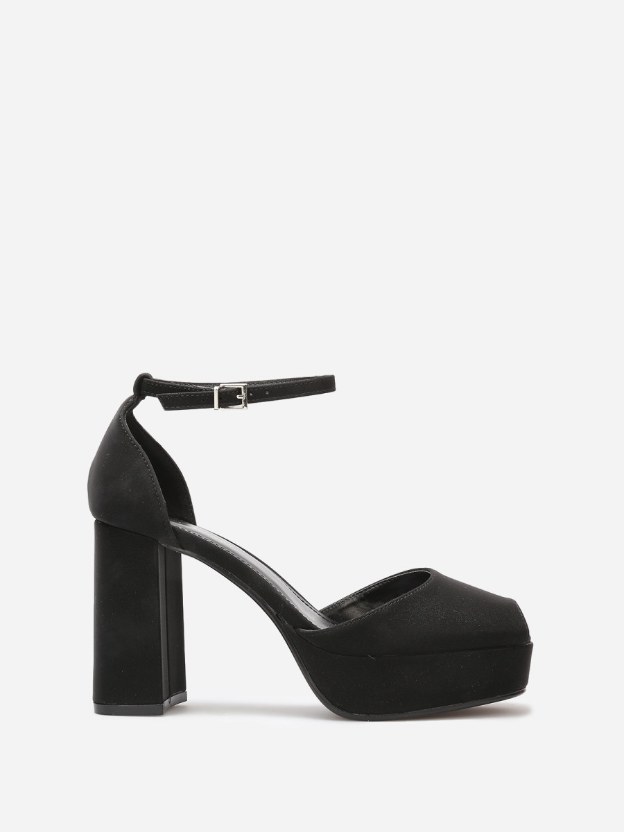 Escarpins peep toes à plateforme