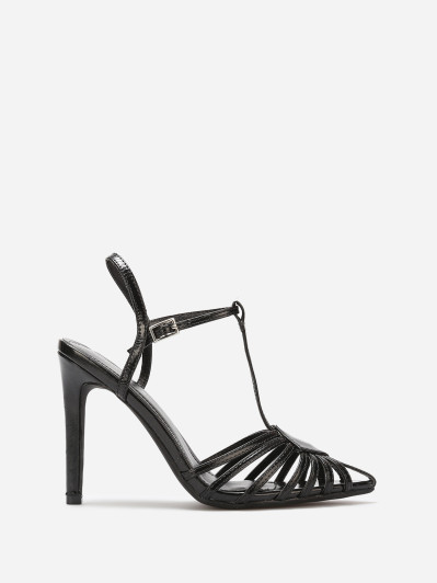 Escarpins ajourés à talon aiguille