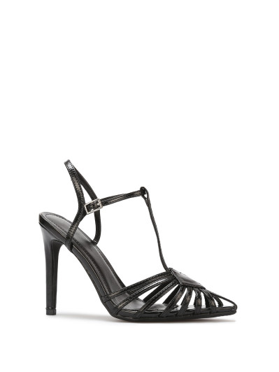 Escarpins ajourés à talon aiguille