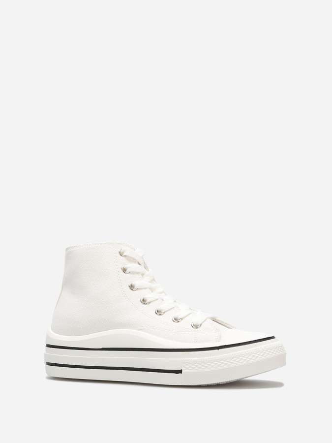 Tennis hautes à plateforme