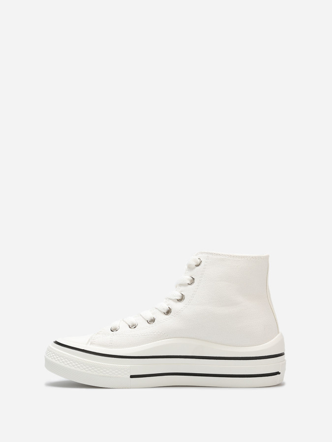 Tennis hautes à plateforme