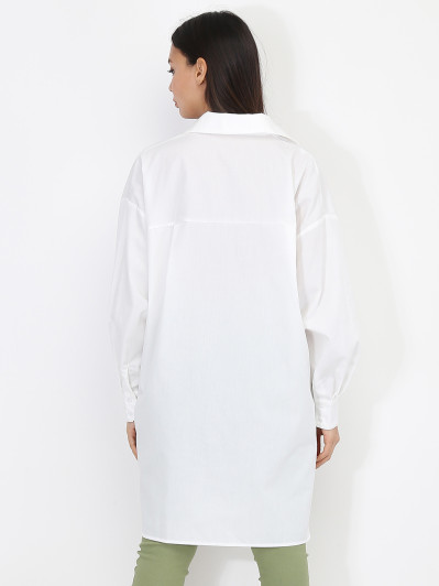 Chemise asymétrique ample