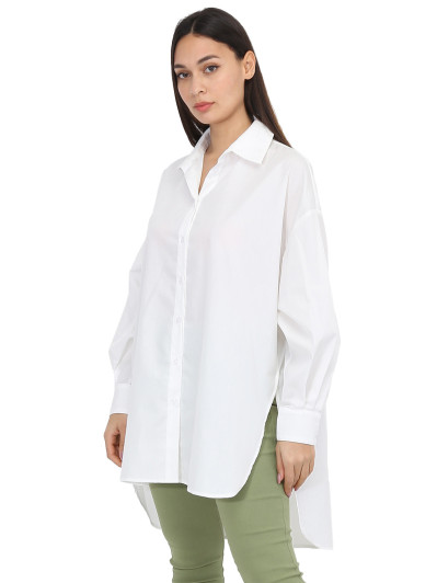 Chemise asymétrique ample