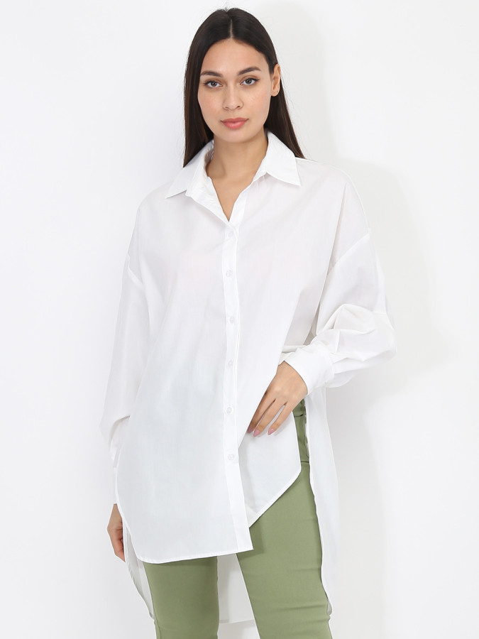 Chemise asymétrique ample