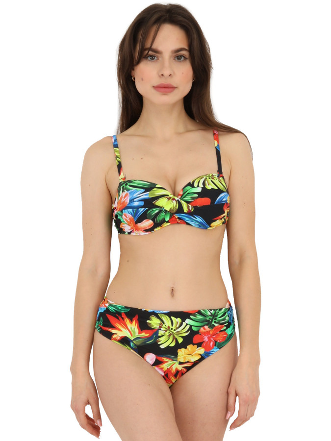 Bikini à imprimé tropical