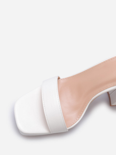 Sandales rétros à plateforme et talon haut