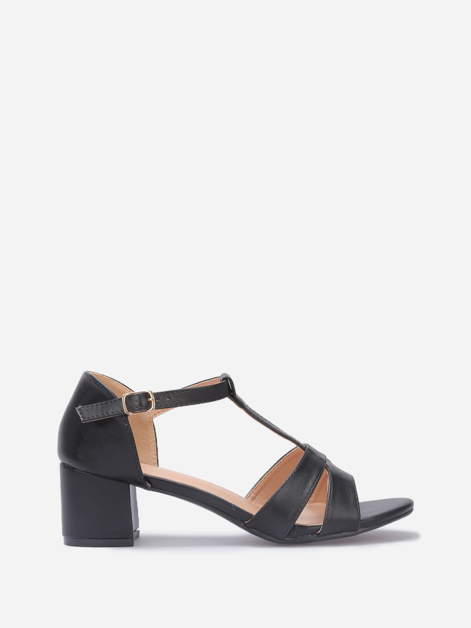 Sandales à doubles brides grandes tailles