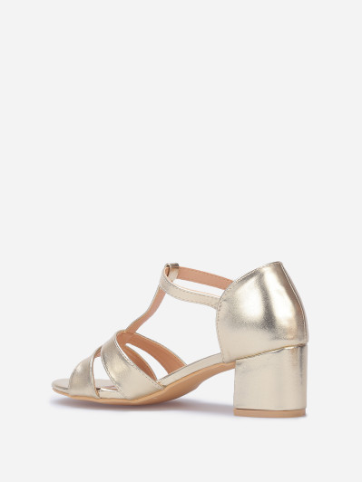 Sandales à doubles brides grandes tailles