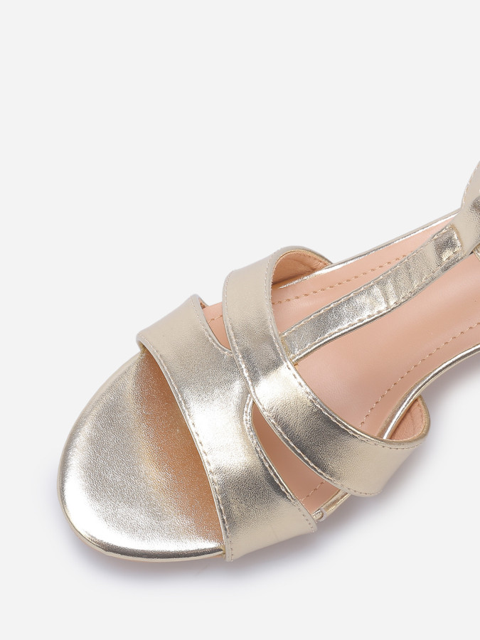 Sandales à doubles brides grandes tailles