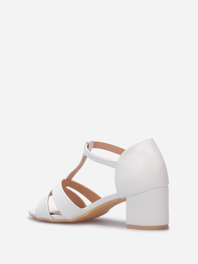 Sandales à doubles brides grandes tailles