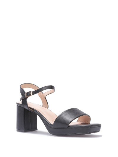 Sandales à bout carré grandes tailles