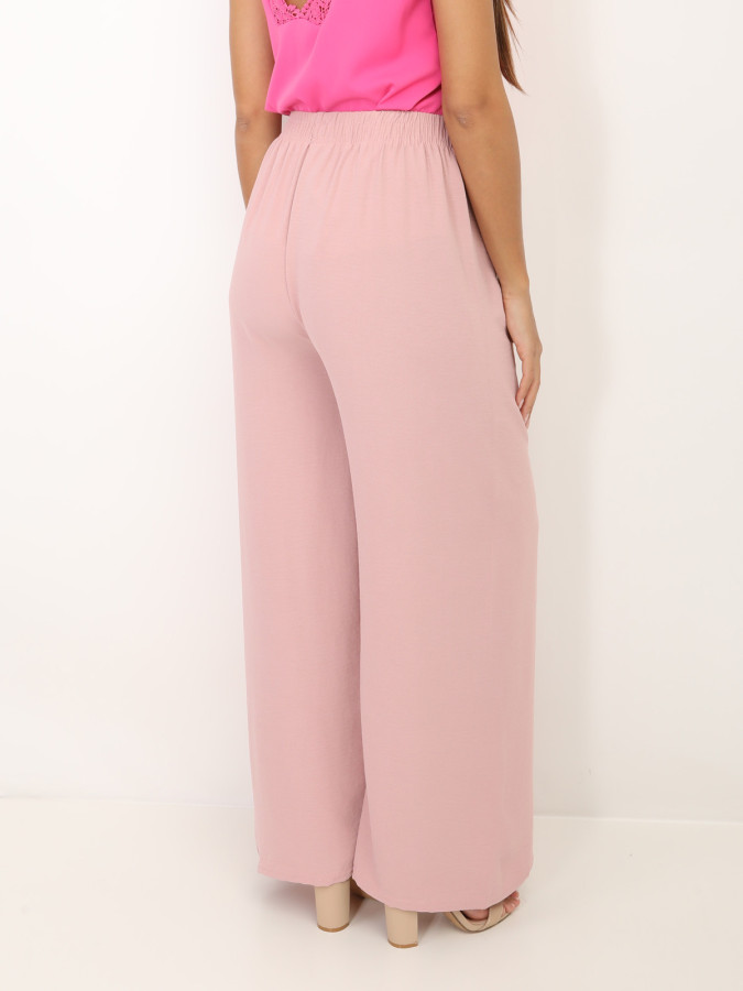 Pantalon fluide ceinturé