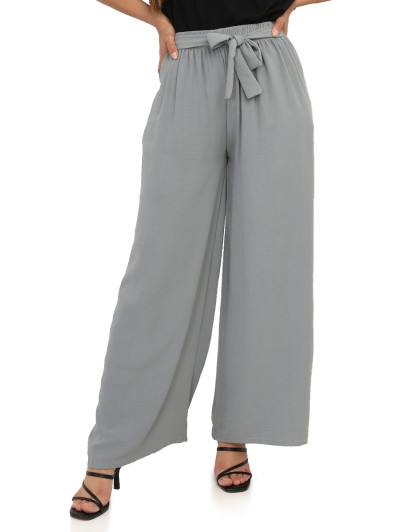 Pantalon fluide ceinturé