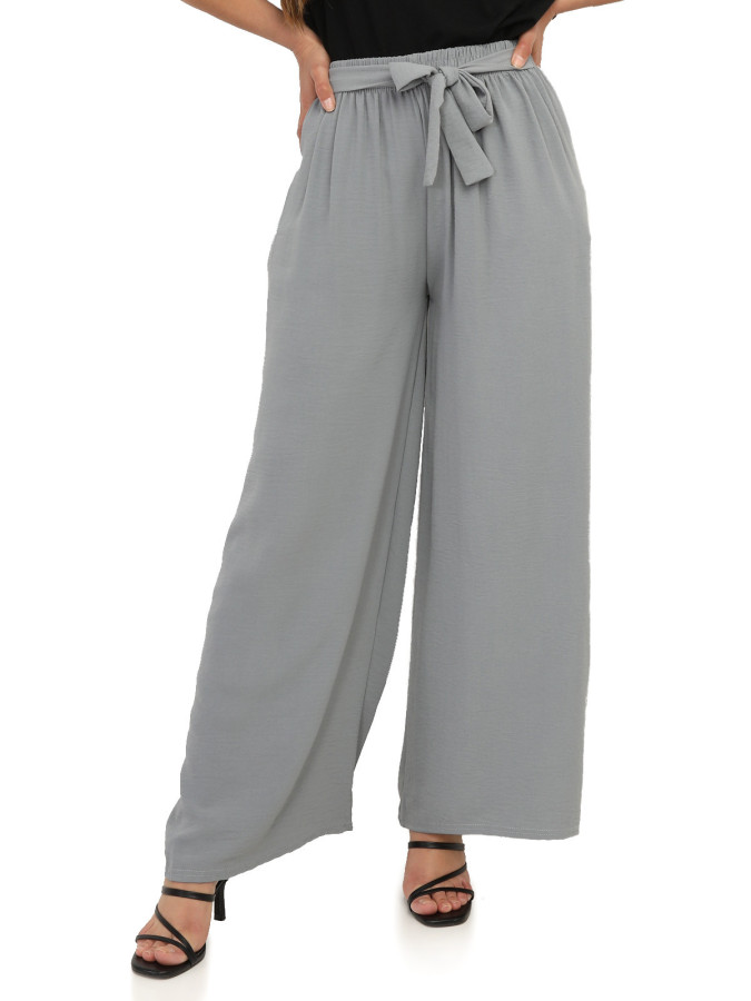 Pantalon fluide ceinturé