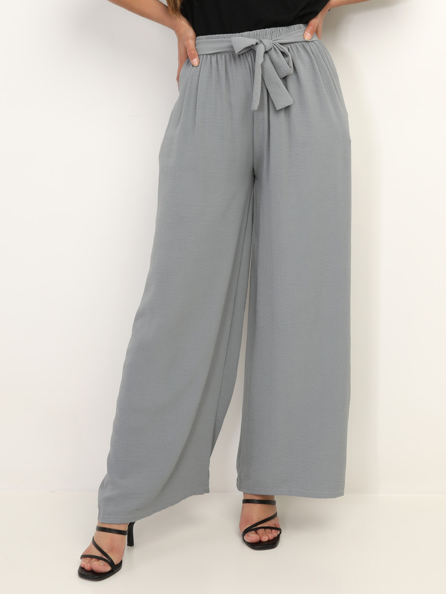 Pantalon fluide ceinturé