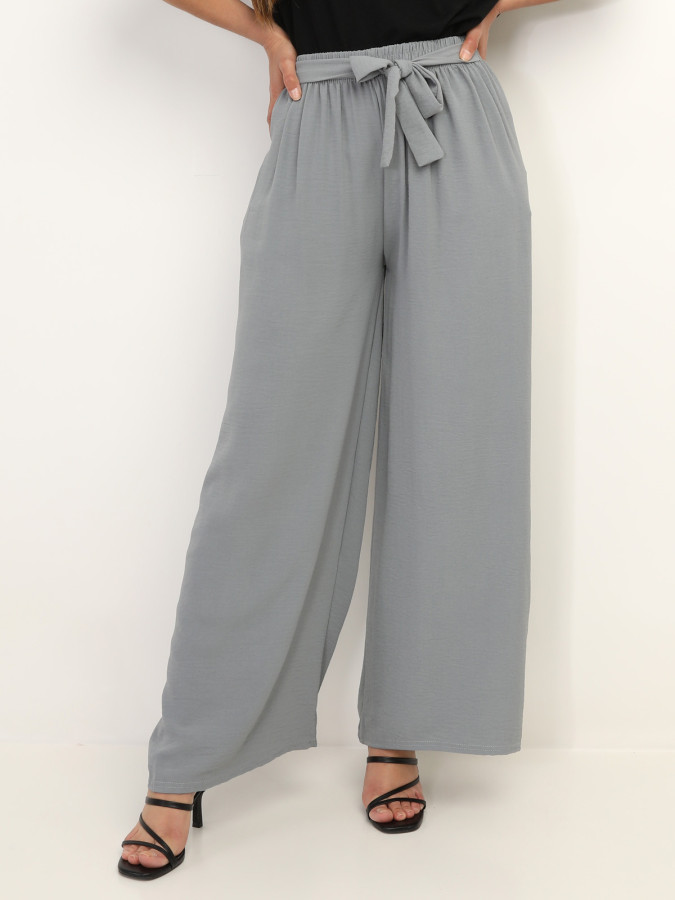 Pantalon fluide ceinturé