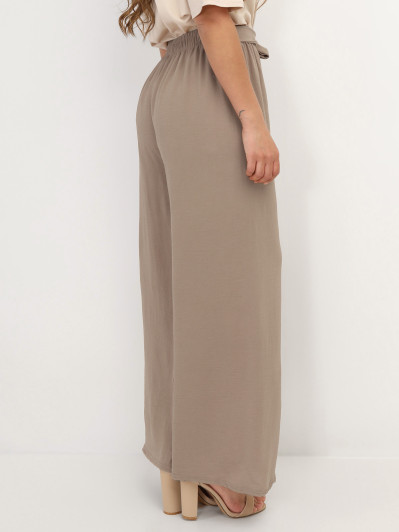 Pantalon ample ceinturé