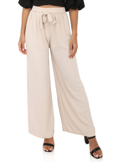 Pantalon ample ceinturé