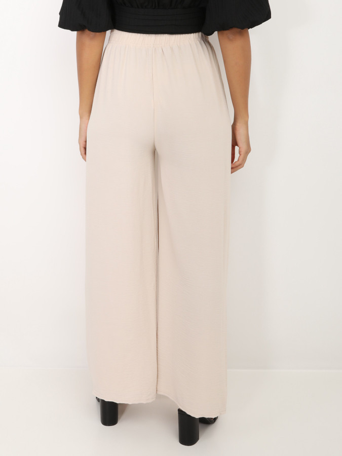 Pantalon ample ceinturé