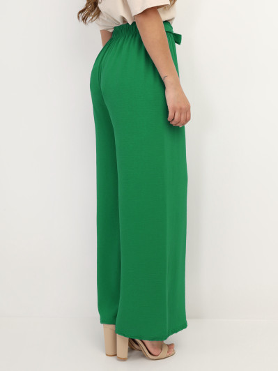 Pantalon ample ceinturé