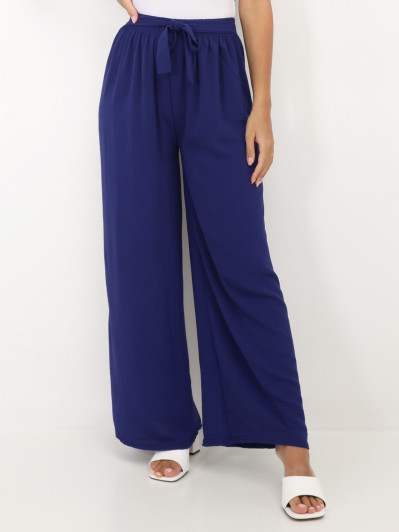 Pantalon ample ceinturé