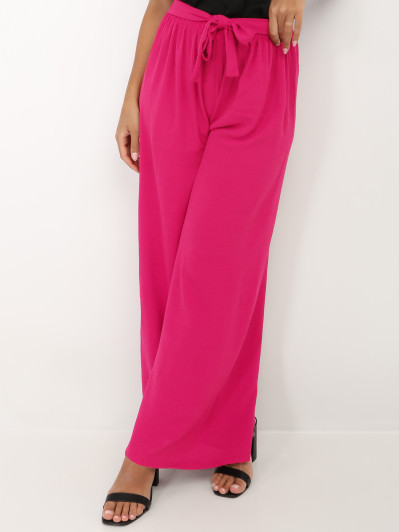 Pantalon ample ceinturé