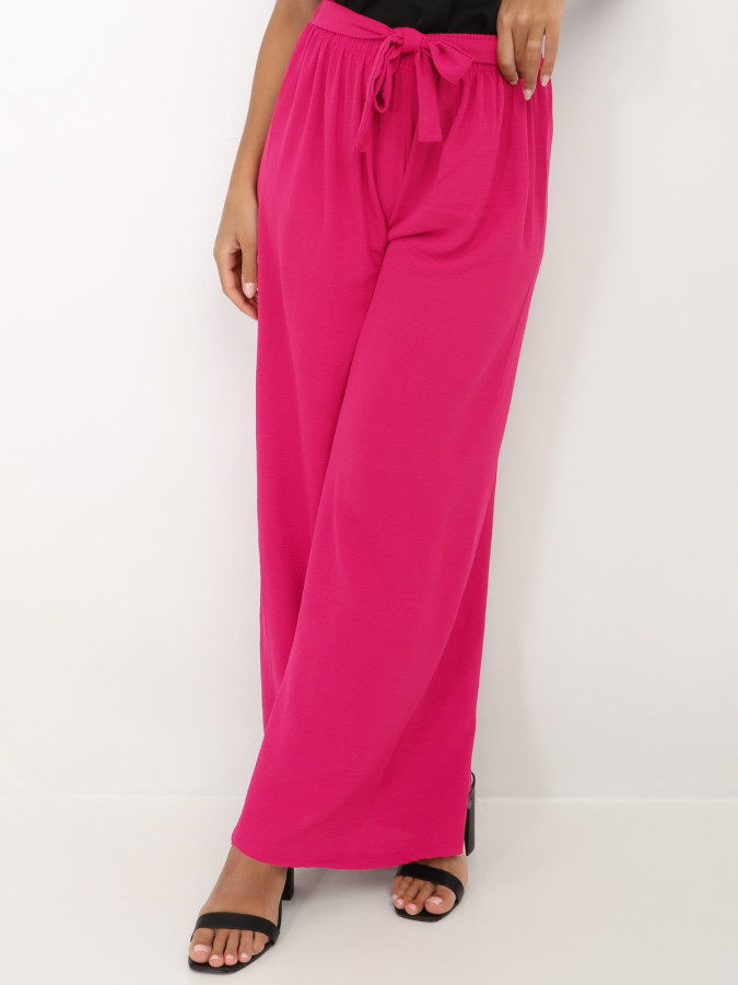 Pantalon ample ceinturé