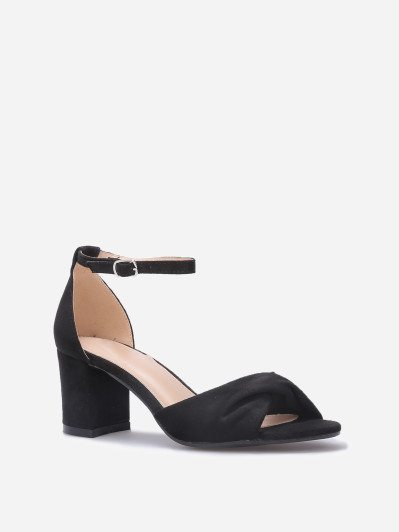 Sandales à bride effet nouée