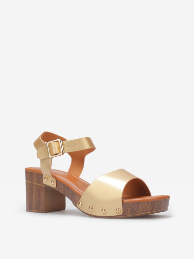 Sandales style sabots à large bride