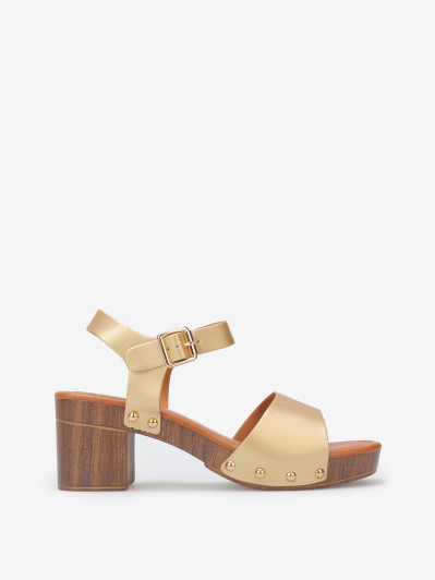 Sandales style sabots à large bride