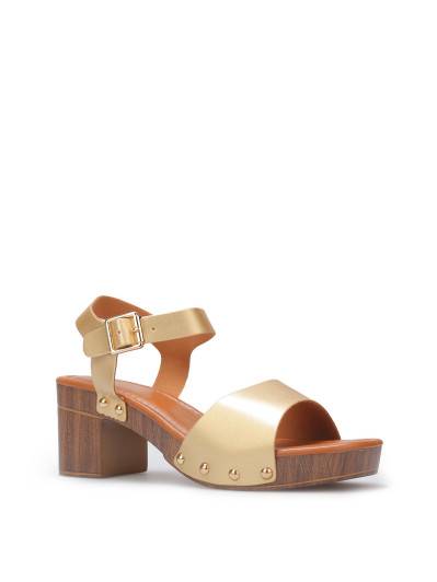 Sandales style sabots à large bride